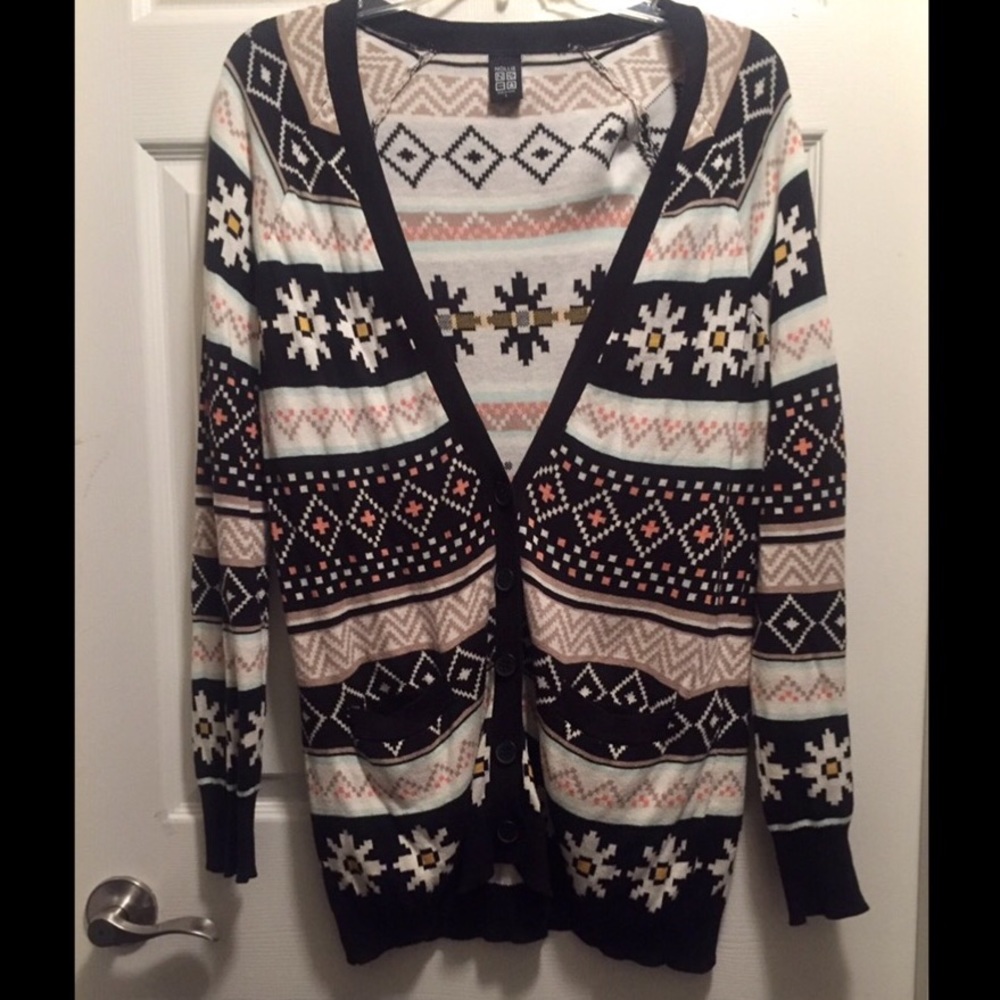 Patterned Pac Sun Nollie Cardigan